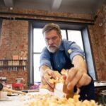 How Did Woodworkers Do Anything in the Past Image showing vintage woodworking tools from the past used by craftsmen