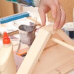 Standard length of a woodworking tenon measured in inches for accurate joinery