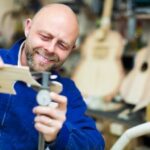 What Is an Inlay Woodworking An inlay woodworking design showcasing intricate patterns and textures using different wood materials