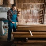 Woodwork: Compound word meaning the art or skill of crafting items from wood