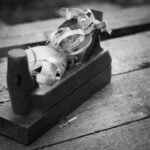 Image showing a woodworking project with a caption: 'How much money do you make woodworking?'