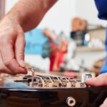 Can I Mix an Espresso Vanity With Natural Woodwork Combining modern espresso vanity with rustic natural woodwork for a striking and eclectic bathroom design