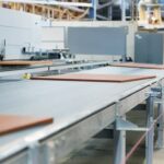 Image of the skilled woodworker in Ishitani Furniture showcasing his craftsmanship and expertise