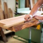 What Is the Best Brand of Contour Gauge for Woodworking Image: Top-rated contour gauge with wooden handle for woodworking: The Best Brand for precise measurements