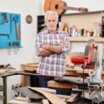 Is Mark Richey Woodworking Drug Free Photo of Mark Richey Woodworking team proudly displaying Drug-Free workplace signs