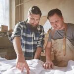 Matt Eastley attended carpentry courses at Blue Ridge Woodworking School