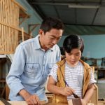 Woodworking Light Woodworking light illuminating workspace for clear visibility and precision in crafting