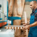 Woodworking Wood Plane Vintage wood plane for woodworking projects, displaying craftsmanship and handiwork