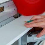 Ants Coming Out of Woodwork Swarm of ants emerging from woodwork, seeking food and shelter